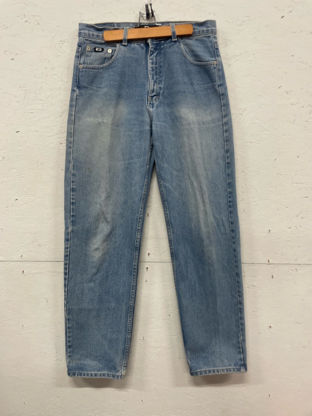Vintage 80s/90s Gasoline Rigid Denim Jeans, Model 1750BSRDN, Size 32